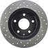 128.45085L by CENTRIC - Cross Drilled Rotor