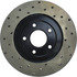 128.46031L by CENTRIC - Cross Drilled Rotor