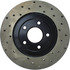 128.46031R by CENTRIC - Cross Drilled Rotor