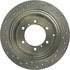 128.46041L by CENTRIC - Cross Drilled Rotor