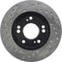 Centric 128.46042CL Disc Brake Rotor Sportstop Cryo Sport Drilled Rotor, Left
