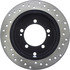 Centric 128.46047R Disc Brake Rotor Cross Drilled Rotor