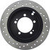 128.46047L by CENTRIC - Cross Drilled Rotor