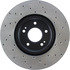 128.46064R by CENTRIC - Cross Drilled Rotor