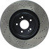 128.46076R by CENTRIC - Cross Drilled Rotor