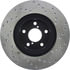 Centric 128.47012CR Disc Brake Rotor Sportstop Cryo Sport Drilled Rotor, Right