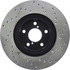 128.47012R by CENTRIC - Cross Drilled Rotor