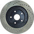 128.47014L by CENTRIC - Cross Drilled Rotor