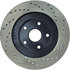 128.47014R by CENTRIC - Cross Drilled Rotor