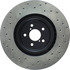 128.47019L by CENTRIC - Cross Drilled Rotor