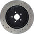 128.47020L by CENTRIC - Cross Drilled Rotor