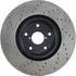 Centric 128.47022CL Disc Brake Rotor Sportstop Cryo Sport Drilled Rotor, Left