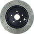Centric 128.47030CR Disc Brake Rotor Sportstop Cryo Sport Drilled Rotor, Right