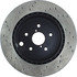 128.47030L by CENTRIC - Cross Drilled Rotor