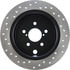 128.47033CL by CENTRIC - Sportstop Cryo Sport Drilled Rotor, Left