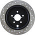 128.47033L by CENTRIC - Cross Drilled Rotor