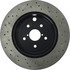 128.47039 by CENTRIC - Centric Premium OE Style Drilled Brake Rotor