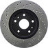 128.48012L by CENTRIC - Cross Drilled Rotor