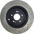 128.51035L by CENTRIC - Cross Drilled Rotor