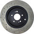 128.51035R by CENTRIC - Cross Drilled Rotor