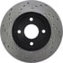 128.61048CL by CENTRIC - Sportstop Cryo Sport Drilled Rotor, Left