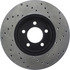 128.61060R by CENTRIC - Cross Drilled Rotor