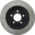 128.61073R by CENTRIC - Cross Drilled Rotor