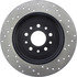 128.61081R by CENTRIC - Cross Drilled Rotor