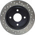 128.61070R by CENTRIC - Cross Drilled Rotor