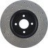 128.61071L by CENTRIC - Cross Drilled Rotor