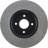 128.61071R by CENTRIC - Cross Drilled Rotor