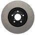 120.40071 by CENTRIC - Disc Brake Rotor - Front, 12.9 in. O.D, Vented Design, 5 Lugs, Coated Finish