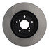 120.40076 by CENTRIC - Disc Brake Rotor - Front, 11.8 in. O.D, Vented Design, 5 Lugs, Coated Finish