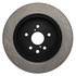 120.44141 by CENTRIC - Disc Brake Rotor - Rear, 12.2 in. O.D, Vented Design, 5 Lugs, Coated Finish