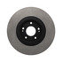 120.51026 by CENTRIC - Disc Brake Rotor - Front, 12.63 in. OD, Vented Design, 5 Lug Holes, Coated Finish