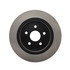 120.58007 by CENTRIC - Disc Brake Rotor - Rear, 12.9 in. O.D, Vented Design, 5 Lugs, Coated Finish