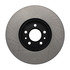 120.61055 by CENTRIC - Disc Brake Rotor - Front, 12.4 in. O.D, Vented Design, 5 Lugs, Coated Finish