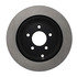 120.61091 by CENTRIC - Disc Brake Rotor - Rear, 11.8 in. O.D, Vented Design, 5 Lugs, Coated Finish