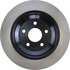 120.61123 by CENTRIC - Disc Brake Rotor - Rear, 11.89 in. OD, Solid Design, 5 Lug Holes, Coated Finish