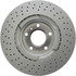 Centric 320.62091F Disc Brake Rotor Centric GCX Rotor with Full Coating