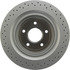320.62096F by CENTRIC - Centric GCX Rotor with Full Coating