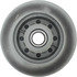 Centric 320.65121 Disc Brake Rotor and Hub Assembly Centric GCX Rotor with Partial Coating