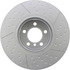 126.34140 by CENTRIC - Centric Premium OE Style Slotted Brake Rotor