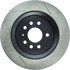 126.38019CSR by CENTRIC - Cryo Sport Slotted Rotor, Right