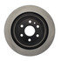 120.62123 by CENTRIC - Disc Brake Rotor - Rear, 12.40 in. OD, Vented Design, 6 Lug Holes, Coated Finish