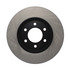 120.65097 by CENTRIC - Disc Brake Rotor - Front, 12.99 in. OD, Vented Design, 6 Lug Holes, Coated Finish