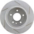 Centric 126.34028CSL Disc Brake Rotor Cryo Sport Slotted Rotor, Left