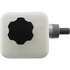 130.65098 by CENTRIC - Brake Master Cylinder - Aluminum, M10-1.00 Bubble, Single Reservoir