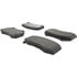 104.13790 by CENTRIC - Posi Quiet Semi-Metallic Brake Pads with Hardware