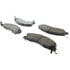 Centric 104.13990 Disc Brake Pad Set Posi Quiet Semi-Metallic Brake Pads with Hardware